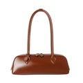 Elegant Vintage Mini Tote Bag - French Style Leather Handbag, Luxury Aesthetic Small Boston Bag for Everyday Wear